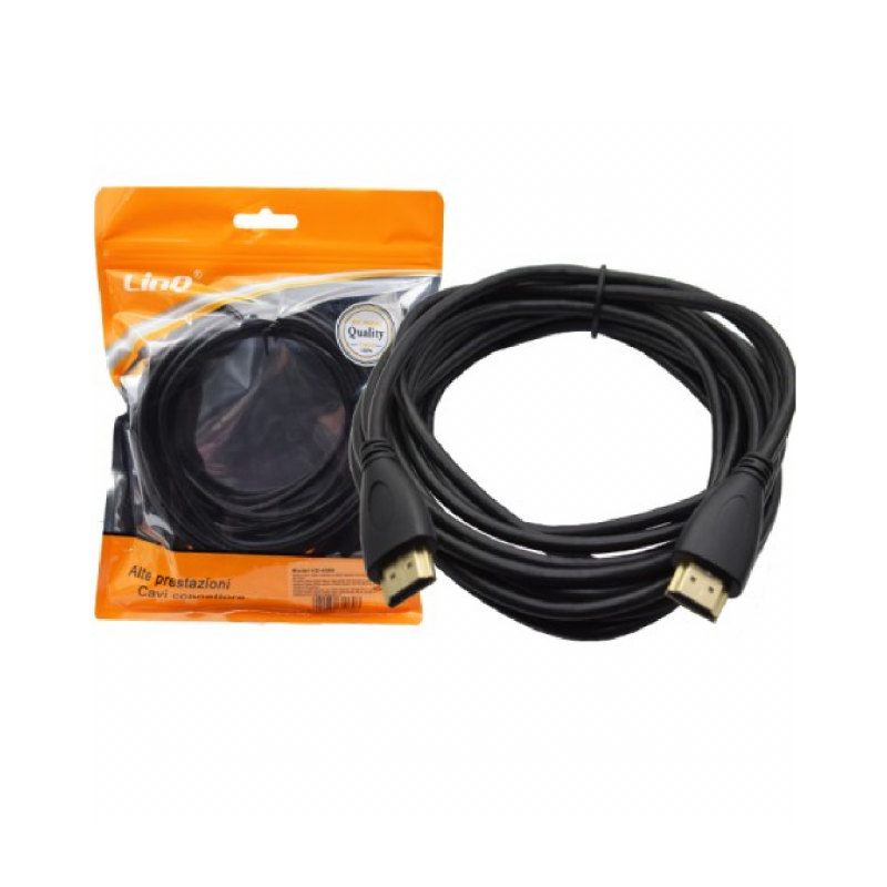 Câble HDMI / HDMI 4K 5m LinQ HD-4305 — LinQ · Smarty Paris 18e
